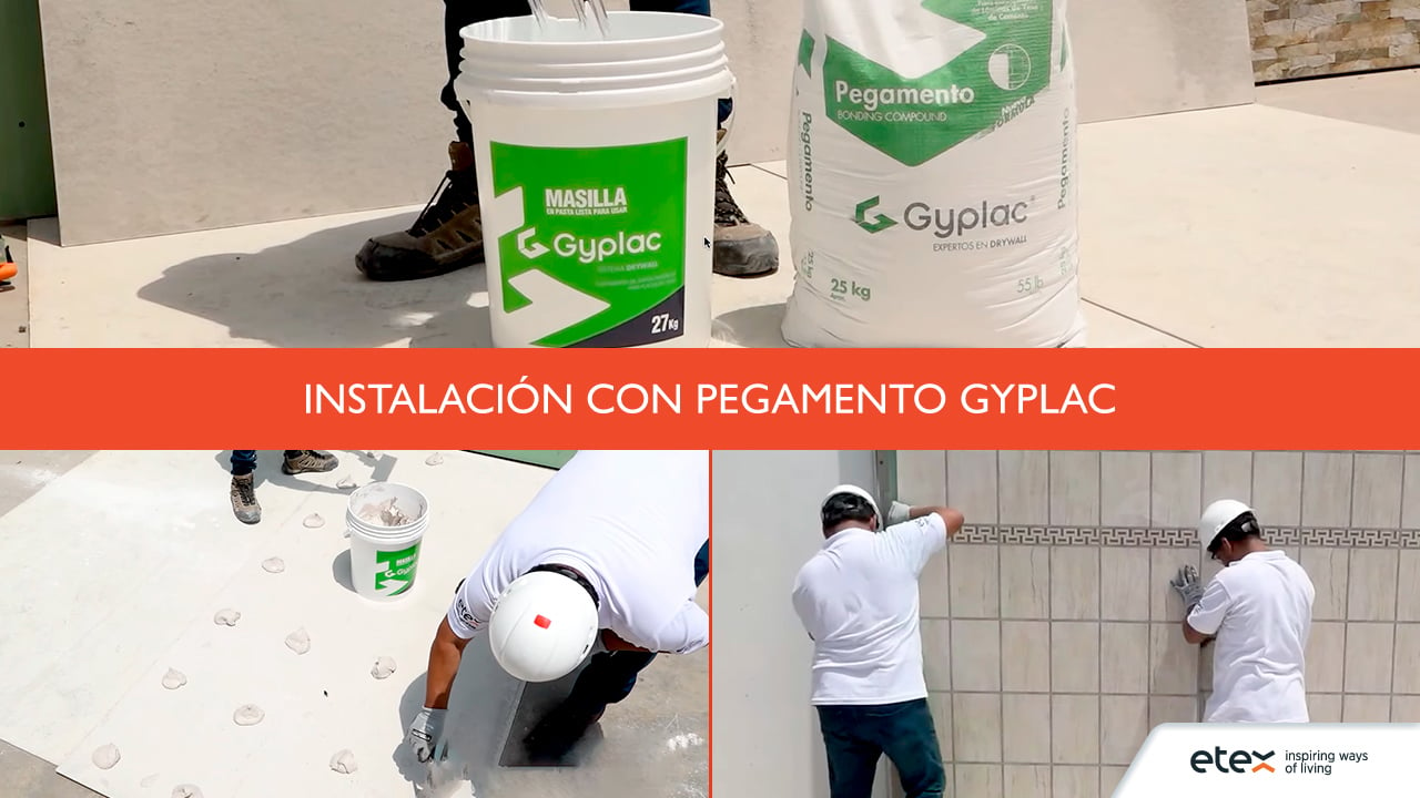 Cómo instalar Simplísima con pegamento Gyplac