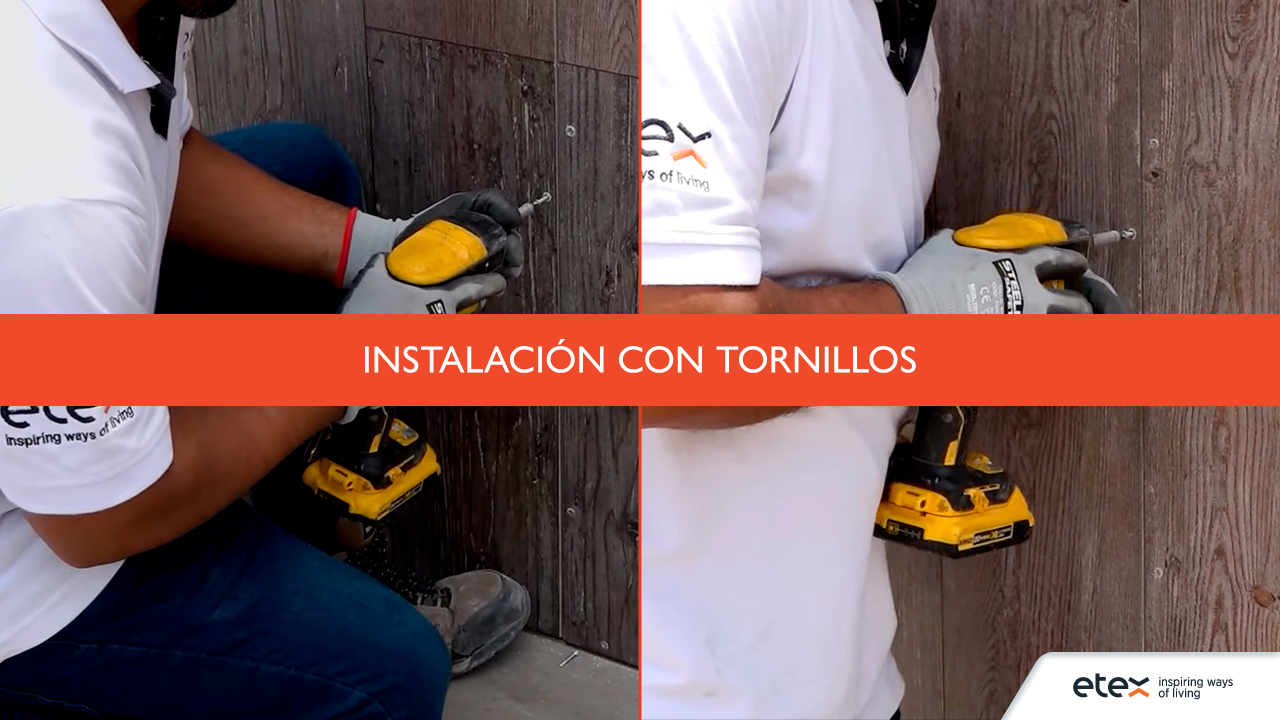 Cómo instalar Simplísima con tornillos