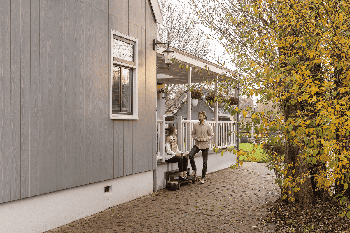 Example of rainscreen facades cladding in architectural projects, as shown in the CPD for architects