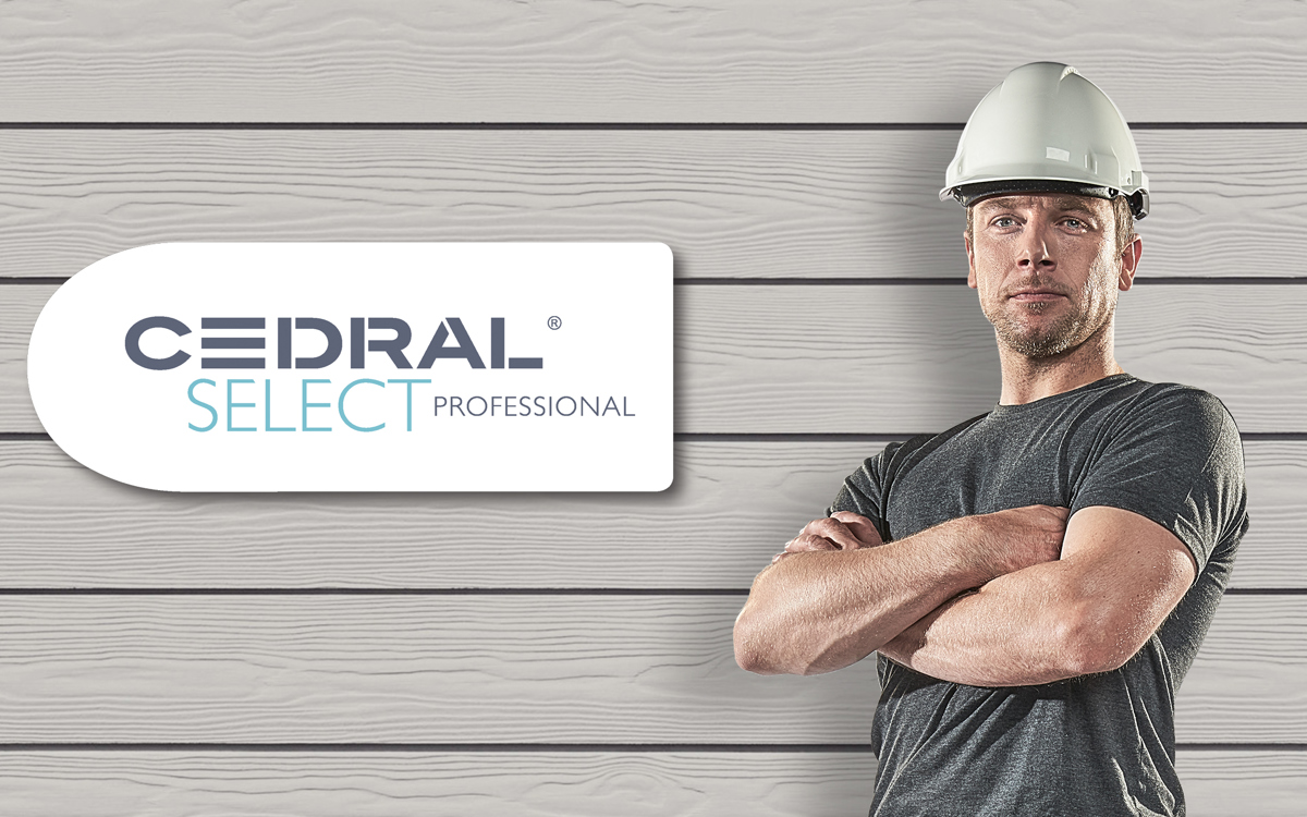 5 grunde til at blive Cedral Select Professional installatør