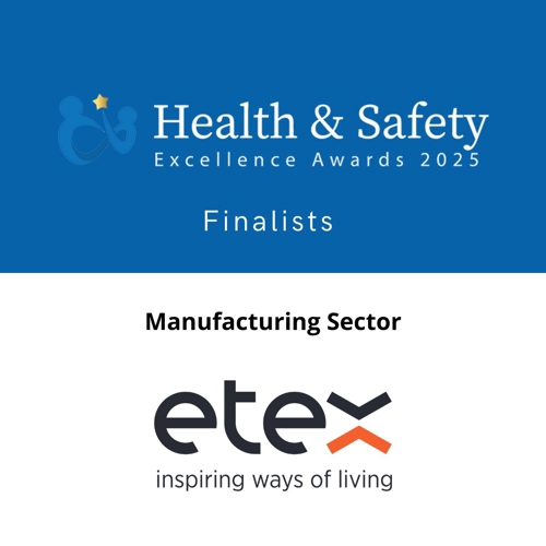 Etex Ireland Shortlisted for Health & Safety Excellence Award