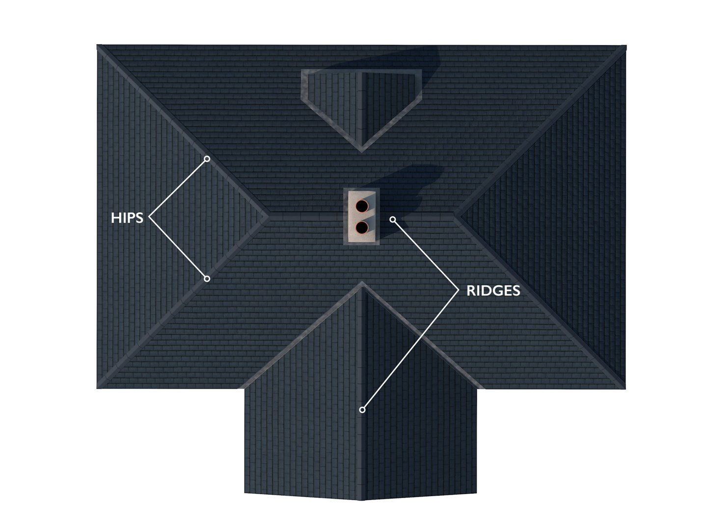 Our NEW pitched roof fittings and accessories range: Fibre Cement Ridges and Fibre Cement Roof Hips