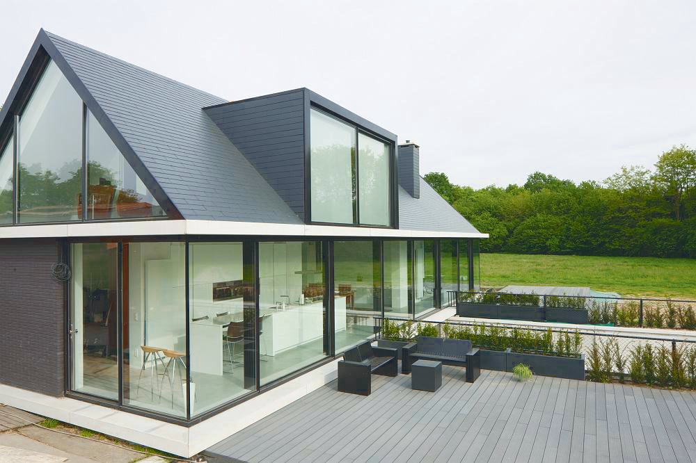 The advantages of a pitched roof