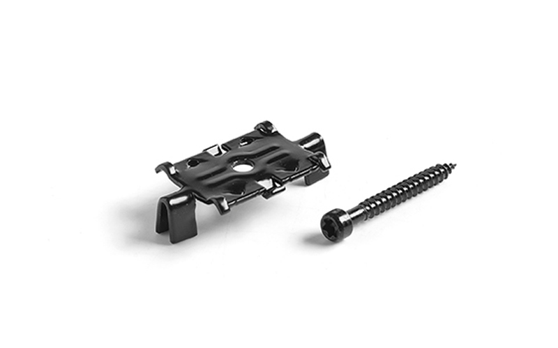 Terrace fastener clip + screw